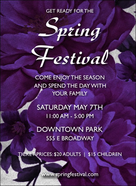 Spring Invitation Product Front