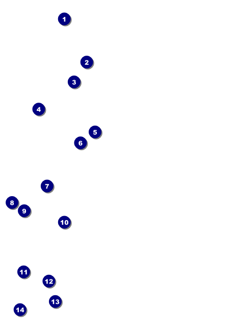 Texas Hold 'Em Postcard Front Field Markers