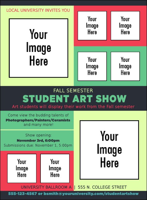 Image Upload Invitation Product Front