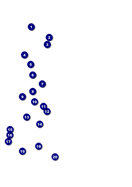 Cap and Gown Logo Club Flyer Front Field Markers