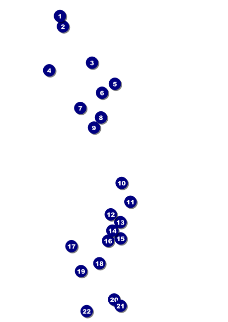 Columbus Club Flyer Front Field Markers