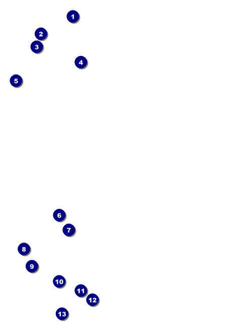 Pancake Stack Club Flyer Front Field Markers