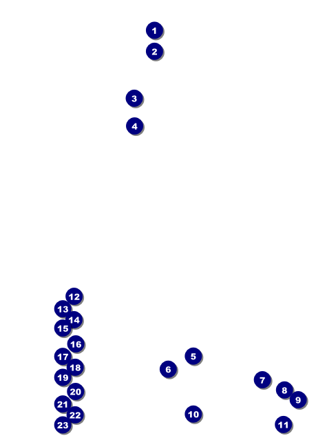 Martial Arts Club Flyer Front Field Markers